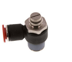 Coude d'entrée du silencieux Flow Control 12 mm - R1/2'' Brass/PA 66