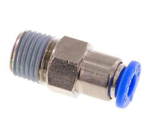 Clapet anti-retour à poussoir 6mm & R1/4'' mâle en laiton/PBT 0.2-10bar (3-145psi) Filetage-Tuyau