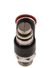 Coude d'entrée du silencieux Flow Control 12 mm - G3/8'' Brass/PA 66