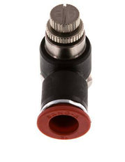 Coude d'entrée du silencieux Flow Control 12 mm - G3/8'' Brass/PA 66