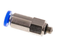 Clapet anti-retour à poussoir 4mm et M5 mâle en laiton/PBT 0.2-10bar (3-145psi) Filetage de tuyau