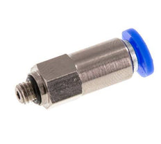 Clapet anti-retour à poussoir 4mm et M5 mâle en laiton/PBT 0.2-10bar (3-145psi) Filetage de tuyau