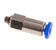 Clapet anti-retour à poussoir 4mm et M5 mâle en laiton/PBT 0.2-10bar (3-145psi) Filetage de tuyau
