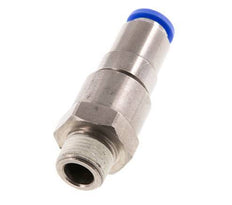 10mm & R3/8'' Quick Swivel Joint Push-In-Male Threads Laiton nickele/PBT NBR rotatif