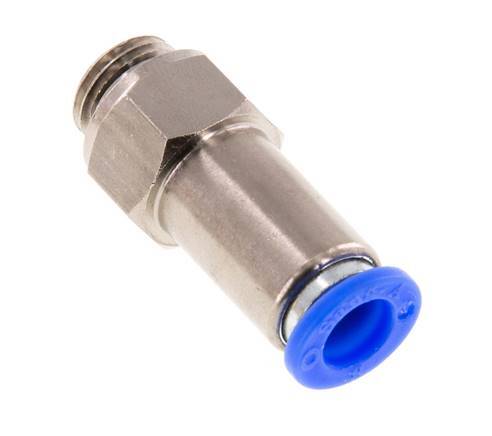 Clapet anti-retour à poussoir 8mm & G1/4'' mâle laiton/PBT 0.2-10bar (3-145psi) Filetage-Tuyau