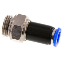 10mm & G1/2'' Joint Tournant Filetages mâles Push-In Laiton Nickele/PBT NBR Rotatif