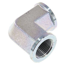 Raccord coudé 90deg G1'' Femelle Acier Haute Pression 160bar (2248.0psi) Hydraulique