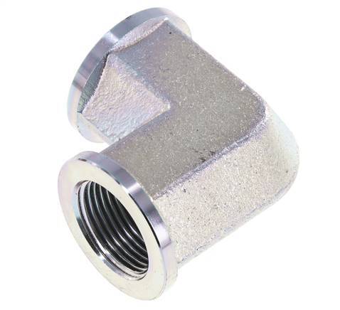 Raccord coudé 90deg G1'' Femelle Acier Haute Pression 160bar (2248.0psi) Hydraulique