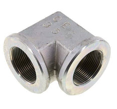 90deg Angled Fitting G1 1/2'' Female High Pressure Steel 160bar (2248.0psi) Hydraulic
