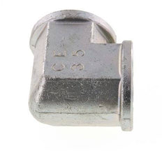 Raccord coudé 90deg G1 1/2'' Femelle Haute Pression Acier 160bar (2248.0psi) Hydraulique
