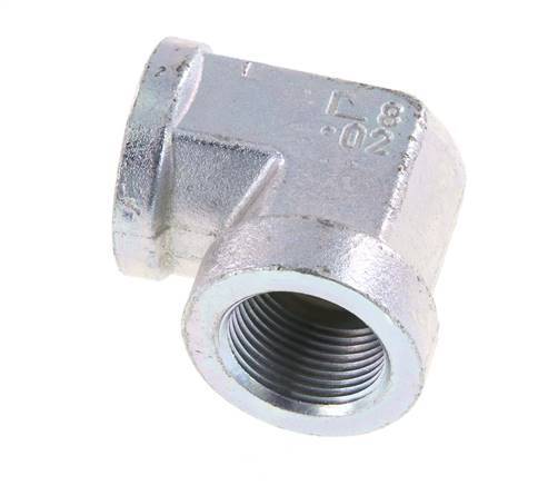 Raccord coudé 90deg G3/4'' Femelle Acier Haute Pression 200bar (2810.0psi) Hydraulique