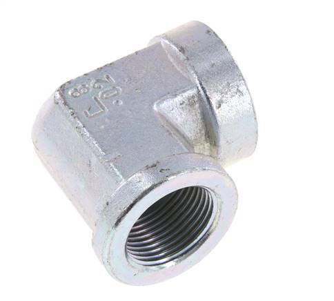 Raccord coudé 90deg G3/4'' Femelle Acier Haute Pression 200bar (2810.0psi) Hydraulique