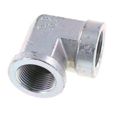 Raccord coudé 90deg G3/4'' Femelle Acier Haute Pression 200bar (2810.0psi) Hydraulique