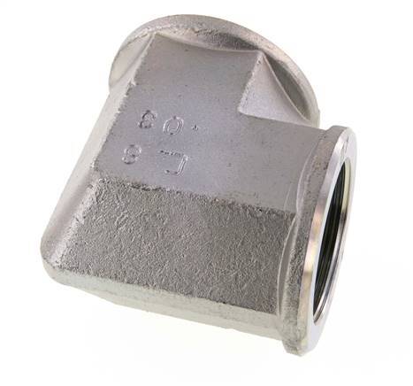 Raccord coudé 90deg G2'' Femelle Acier Haute Pression 100bar (1405.0psi) Hydraulique