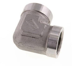 Raccord coudé 90deg G1'' femelle Acier inoxydable haute pression 160bar (2248.0psi) Hydraulique