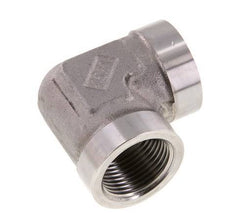 Raccord coudé 90deg G1'' femelle Acier inoxydable haute pression 160bar (2248.0psi) Hydraulique
