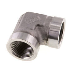 Raccord coudé 90deg G1'' femelle Acier inoxydable haute pression 160bar (2248.0psi) Hydraulique
