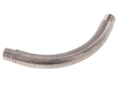 Tube coudé à 90° R1/4'' Acier inoxydable 16bar (224.8psi)