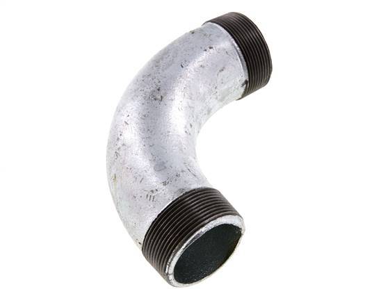 Tube coudé 90deg R2'' Fonte 25bar (351.25psi)