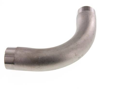 Tube coudé 90deg R2'' Acier inoxydable 16bar (224.8psi)
