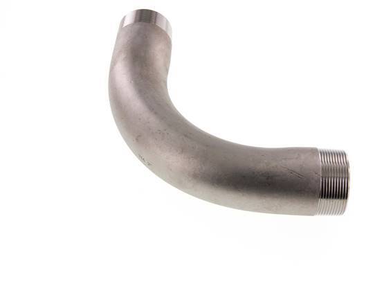 90deg Angled Pipe R2'' Stainless Steel 16bar (224.8psi)