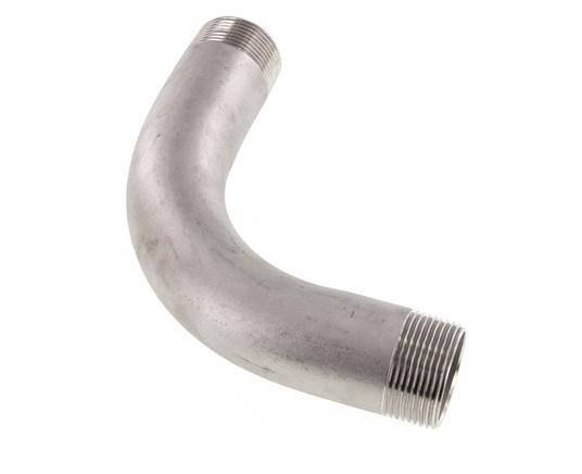 Tube coudé à 90deg R1 1/4'' Acier inoxydable 16bar (224.8psi)