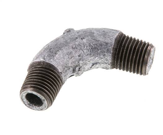 90deg Pipe Angled R1/4'' Cast Iron 25bar (351.25psi)