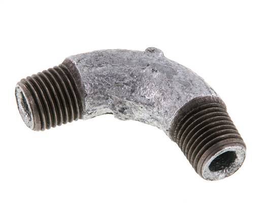 90deg Pipe Angled R1/4'' Cast Iron 25bar (351.25psi)