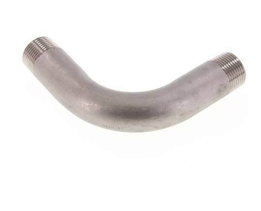 Tube coudé 90deg R1'' Acier inoxydable 16bar (224.8psi)