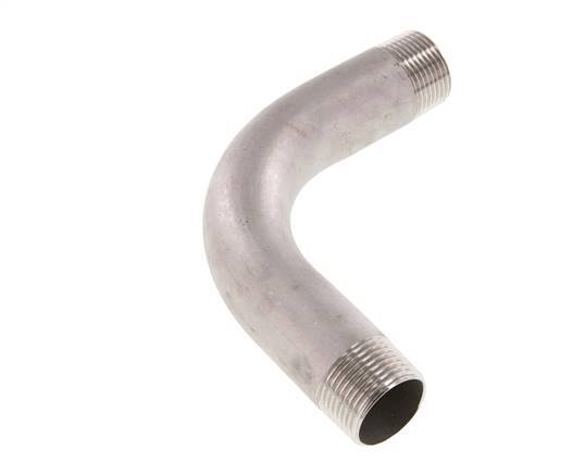 Tube coudé 90deg R1'' Acier inoxydable 16bar (224.8psi)