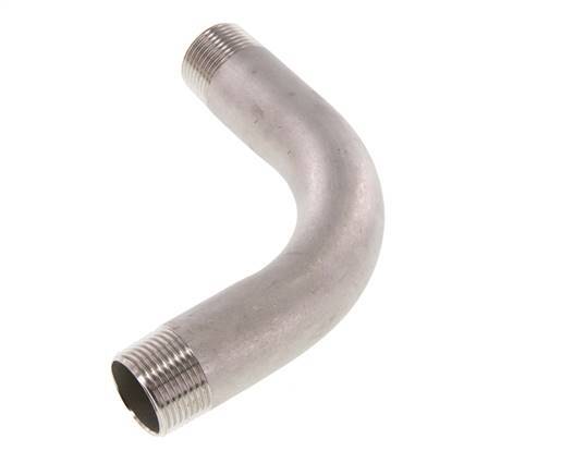 Tube coudé 90deg R1'' Acier inoxydable 16bar (224.8psi)