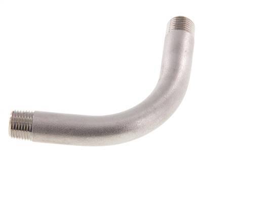 Tube coudé à 90deg R1/8'' Acier inoxydable 16bar (224.8psi)