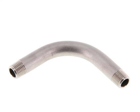 Tube coudé à 90deg R1/8'' Acier inoxydable 16bar (224.8psi)