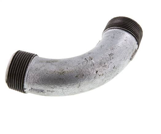 Tube coudé 90deg R1 1/4'' Fonte 25bar (351.25psi)