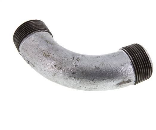 Tube coudé 90deg R1 1/4'' Fonte 25bar (351.25psi)