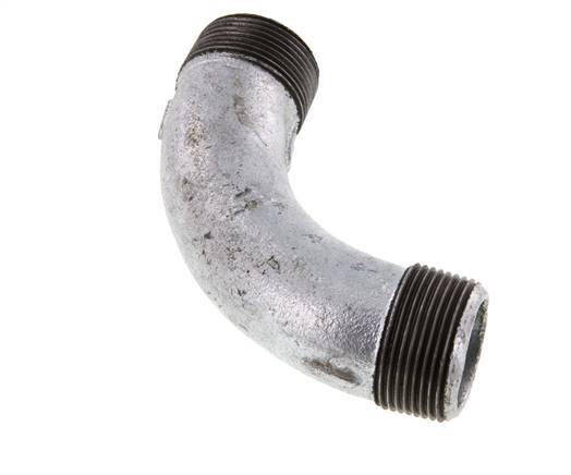 Tube coudé 90deg R1 1/4'' Fonte 25bar (351.25psi)