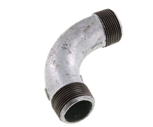 Tube coudé 90deg R1 1/4'' Fonte 25bar (351.25psi)