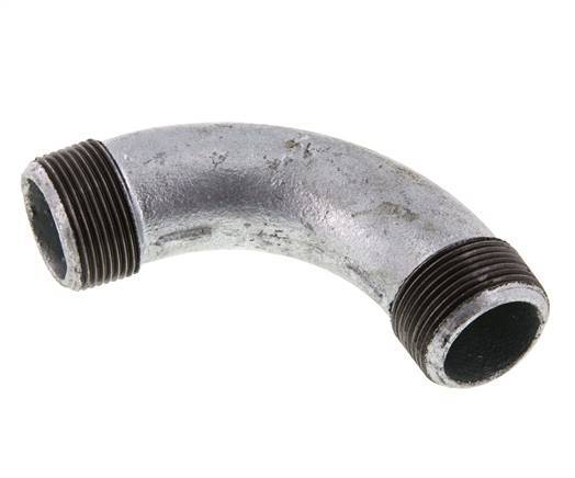 Tube coudé 90deg R1 1/4'' Fonte 25bar (351.25psi)
