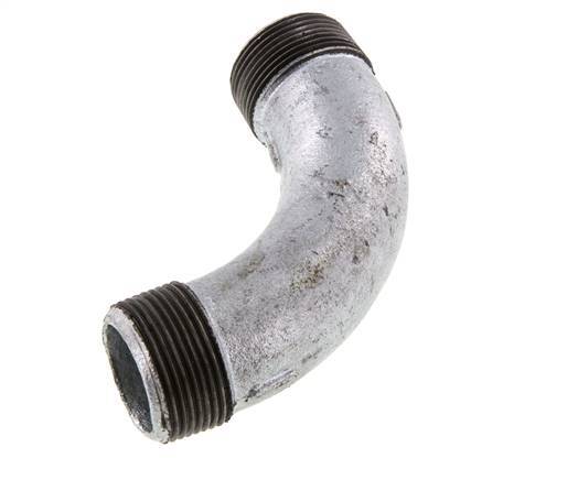 Tube coudé 90deg R1 1/4'' Fonte 25bar (351.25psi)