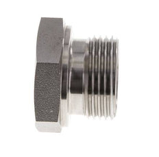 Bouchon G1'' en acier inoxydable avec cône externe hexagonal de 60° 150bar (2107.5psi) Hydraulique