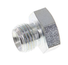 Plug G1/4'' Steel with External Hex 60° cone 575bar (8078.75psi) Hydraulic [5 Pieces]