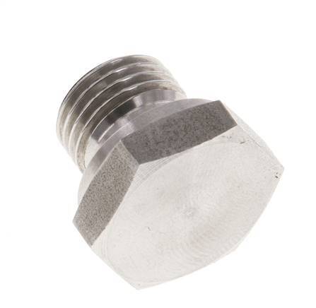 Bouchon G1/4'' en acier inoxydable avec cône externe hexagonal de 60° 575bar (8078.75psi) Hydraulique