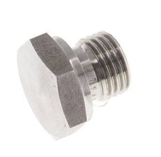 Bouchon G1/4'' en acier inoxydable avec cône externe hexagonal de 60° 575bar (8078.75psi) Hydraulique
