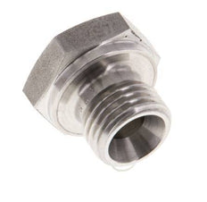 Bouchon G1/4'' en acier inoxydable avec cône externe hexagonal de 60° 575bar (8078.75psi) Hydraulique