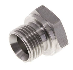 Plug G1/2'' Stainless steel with External Hex 60° cone 300bar (4215.0psi) Hydraulic