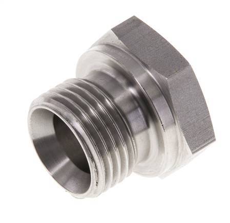 Bouchon G1/2'' en acier inoxydable avec cône externe hexagonal de 60° 300bar (4215.0psi) Hydraulique