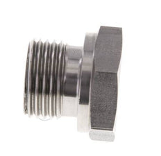 Plug G1/2'' Stainless steel with External Hex 60° cone 300bar (4215.0psi) Hydraulic