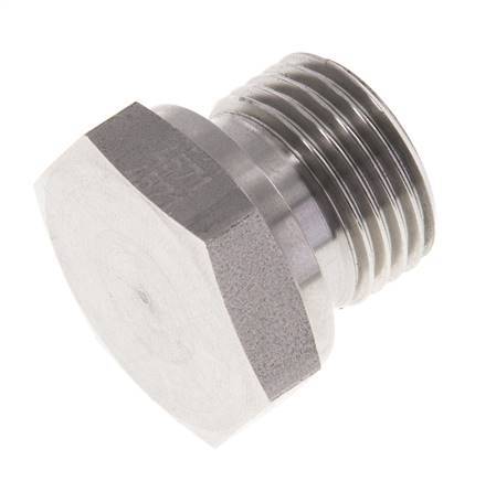 Bouchon G1/2'' en acier inoxydable avec cône externe hexagonal de 60° 300bar (4215.0psi) Hydraulique