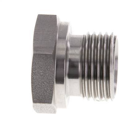 Bouchon G1/2'' en acier inoxydable avec cône externe hexagonal de 60° 300bar (4215.0psi) Hydraulique