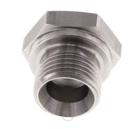 Bouchon G1/2'' en acier inoxydable avec cône externe hexagonal de 60° 300bar (4215.0psi) Hydraulique